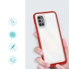 Чехол HRT Clear 3in1 Case для Samsung Galaxy A03s Transparent Red (9145576243077)