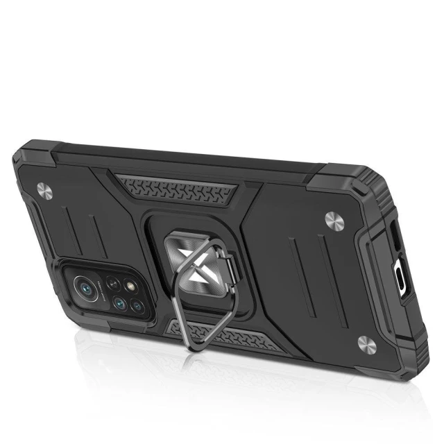 Чохол Wozinsky Ring Armor для Samsung Galaxy A03s Blue (9145576243244)
