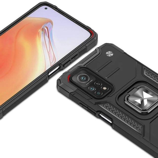 Чохол Wozinsky Ring Armor для Xiaomi Redmi Note 11 5G/11T 5G/11S 5G/Poco M4 Pro 5G Black (9145576243305)