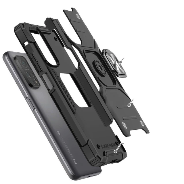 Чохол Wozinsky Ring Armor для Xiaomi Redmi Note 11 5G/11T 5G/11S 5G/Poco M4 Pro 5G Black (9145576243305)