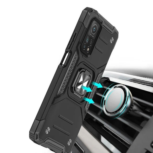 Чохол Wozinsky Ring Armor для Xiaomi Redmi Note 11 5G/11T 5G/11S 5G/Poco M4 Pro 5G Black (9145576243305)