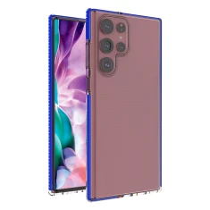 Чохол HRT Spring Case для Samsung Galaxy S22 Ultra Transparent Dark Blue (9145576244166)