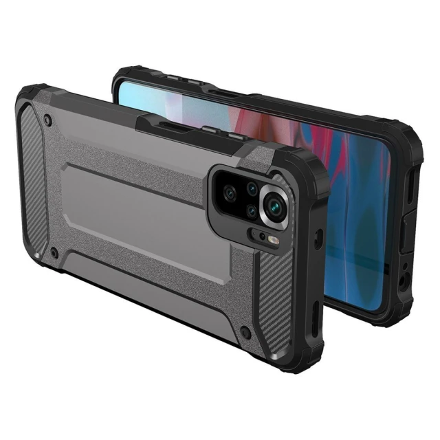 Чохол HRT Hybrid Armor для Xiaomi Poco X4 NFC 5G Blue (9145576244371)