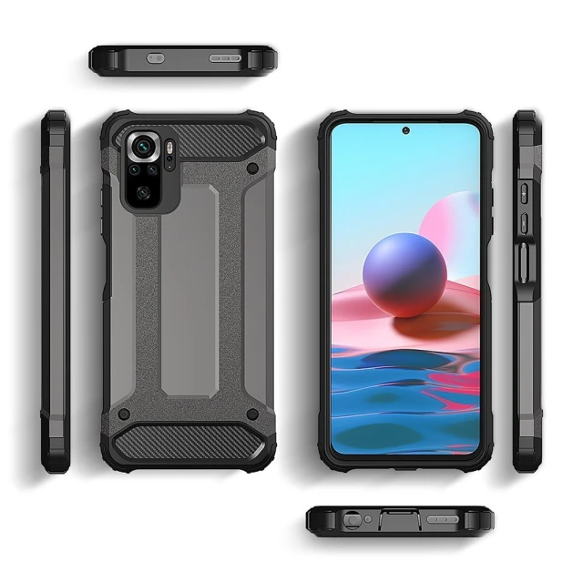 Чохол HRT Hybrid Armor для Xiaomi Poco X4 NFC 5G Black (9145576244388)