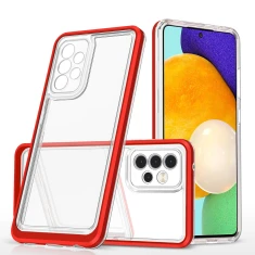 Чохол HRT Clear 3in1 Case для Samsung Galaxy A73 Red (9145576244593)