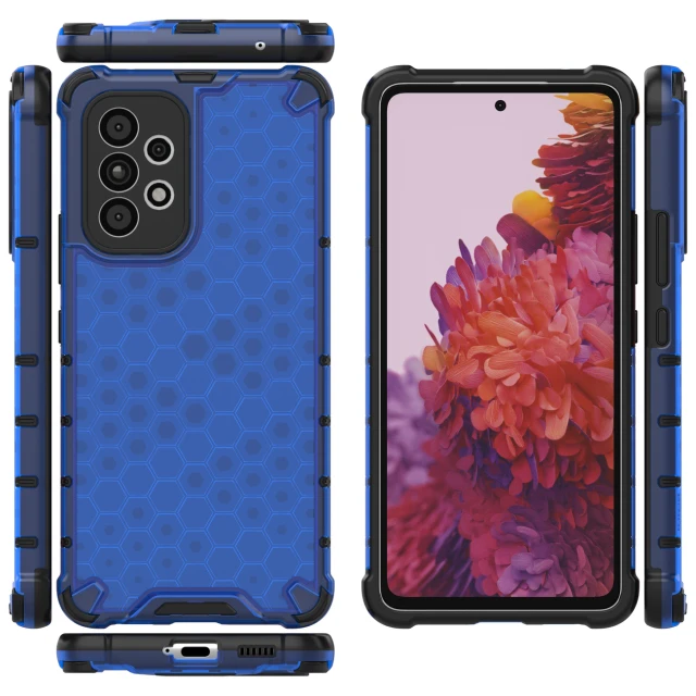Чохол HRT Honeycomb для Samsung Galaxy A73 Black (9145576244661)