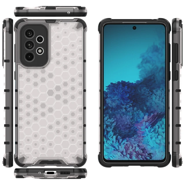 Чохол HRT Honeycomb для Samsung Galaxy A73 Transparent (9145576244685)