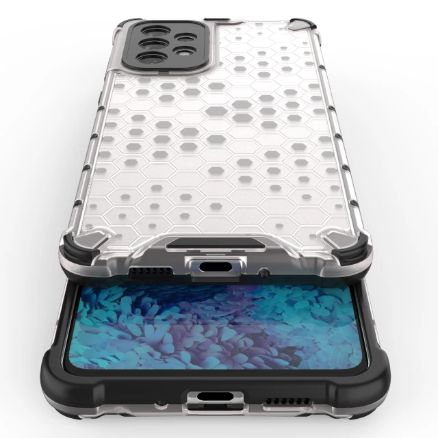 Чохол HRT Honeycomb для Samsung Galaxy A73 Transparent (9145576244685)