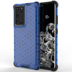 Чохол HRT Honeycomb для Samsung Galaxy S22 Ultra Blue (9145576244883)