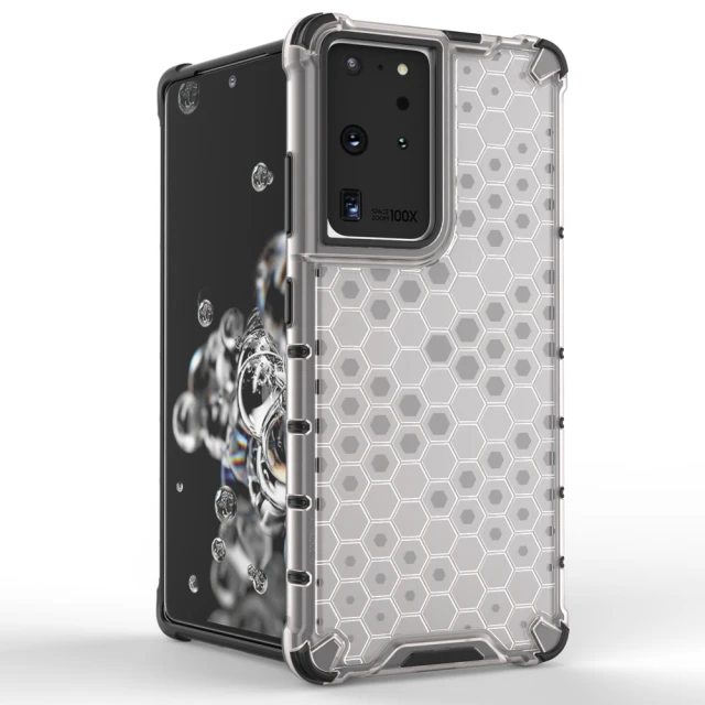 Чехол HRT Honeycomb для Samsung Galaxy S22 Ultra Blue (9145576244883)