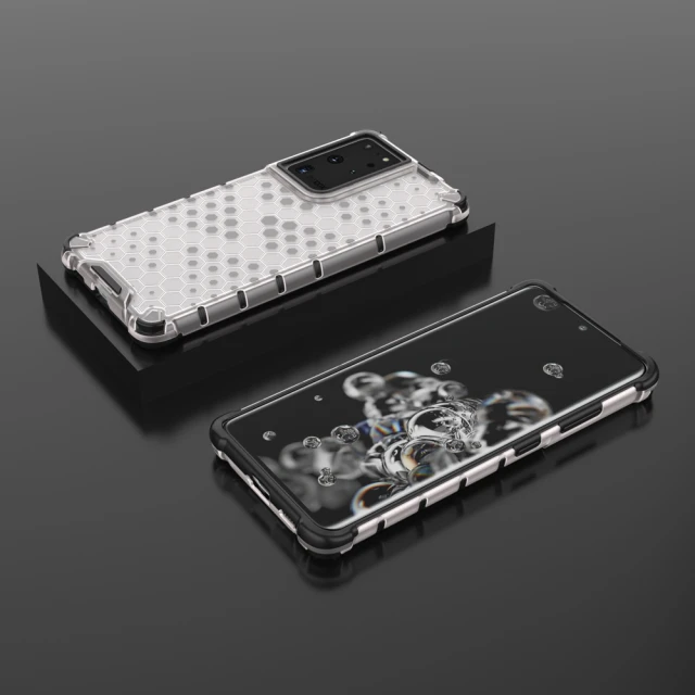 Чохол HRT Honeycomb для Samsung Galaxy S22 Ultra Transparent (9145576244890)