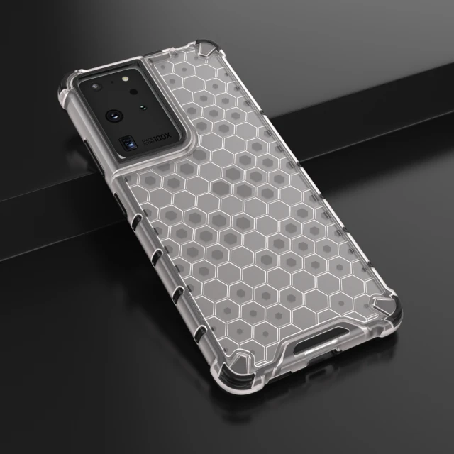 Чохол HRT Honeycomb для Samsung Galaxy S22 Ultra Transparent (9145576244890)