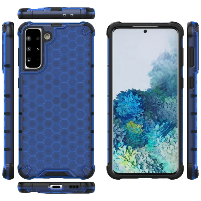 Чохол HRT Honeycomb для Samsung Galaxy S22 Plus Blue (9145576244913)