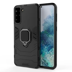 Чохол HRT Ring Armor для Samsung Galaxy S22 Plus Black (9145576245095)