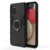 Чохол HRT Ring Armor для Samsung Galaxy A03s Black (9145576245118)