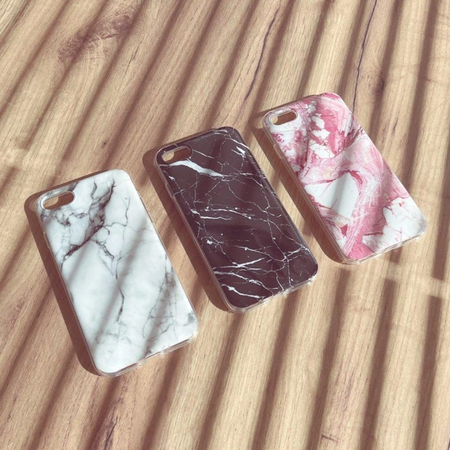 Чохол Wozinsky Marble для Samsung Galaxy S22 Plus Pink (9145576245286)