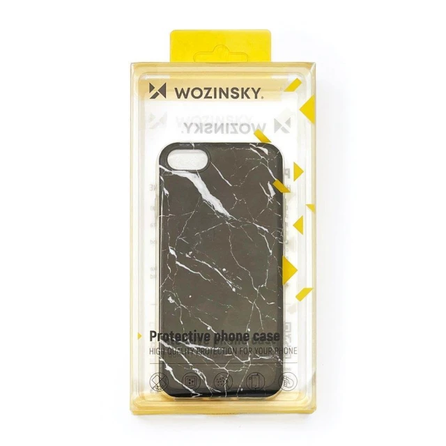Чохол Wozinsky Marble для Samsung Galaxy A73 White (9145576245361)