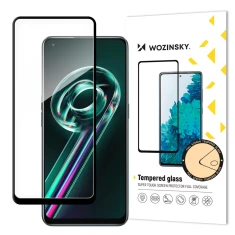 Защитное стекло Wozinsky Super Tough для realme 9 Pro Plus Black (9145576248034)