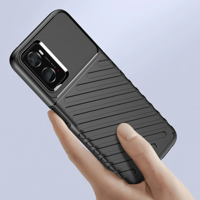 Чохол HRT Thunder Case для Oppo A76 | A36 | Realme 9i Black (9145576249031)