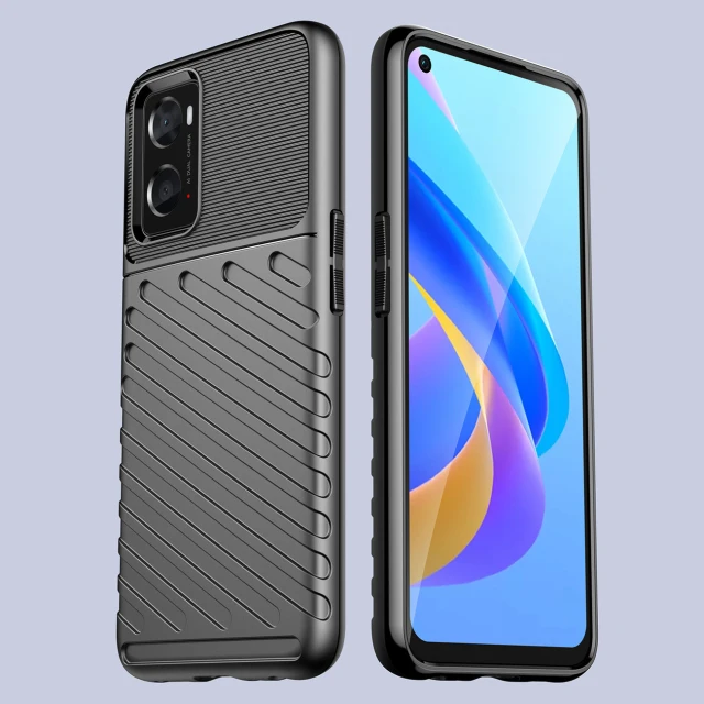 Чохол HRT Thunder Case для Oppo A76 | A36 | Realme 9i Black (9145576249031)