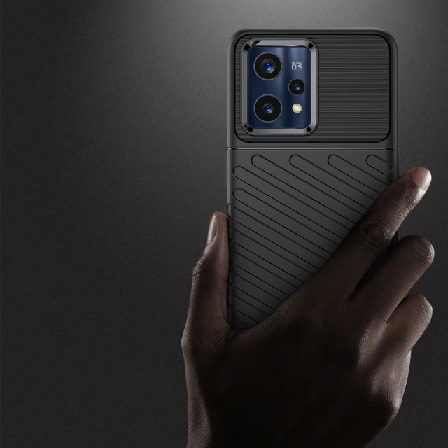 Чохол HRT Thunder Case для Realme 9 Pro Plus Black (9145576249062)