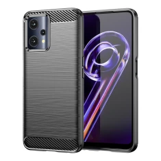 Чохол Hurtel Carbon Case Flexible Cover для Realme 9 Pro Black (9145576249215)