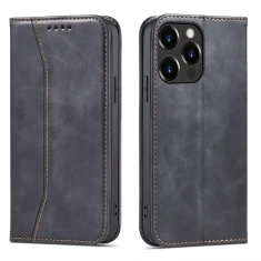 Чохол Hurtel Magnet Fancy Case для iPhone 13 Pro Max Black (9145576249628)