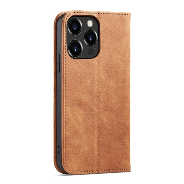 Чохол Hurtel Magnet Fancy Case для iPhone 13 Pro Max Brown (9145576249642)