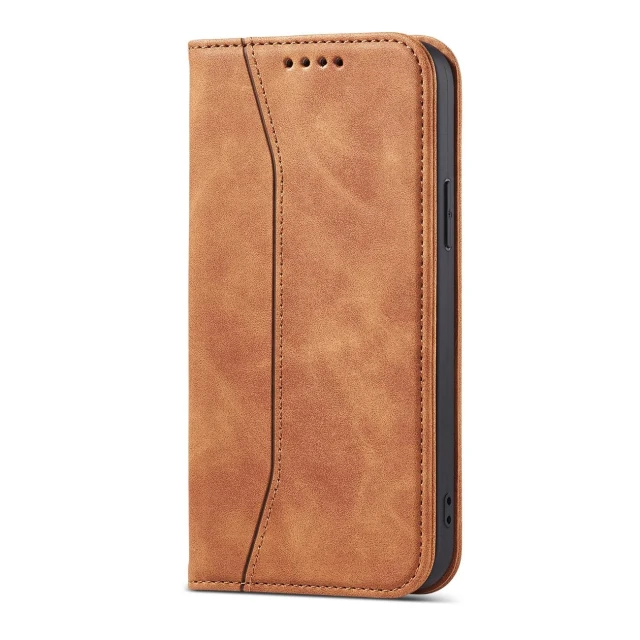 Чохол Hurtel Magnet Fancy Case для iPhone 13 Pro Max Brown (9145576249642)