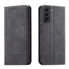 Чохол-книжка HRT Magnet Fancy Case для Samsung Galaxy S22 Plus Black (9145576249949)