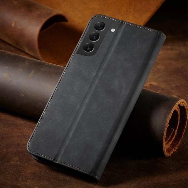 Чохол-книжка HRT Magnet Fancy Case для Samsung Galaxy S22 Plus Black (9145576249949)