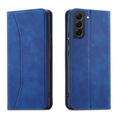 Чохол-книжка HRT Magnet Fancy Case для Samsung Galaxy S22 Plus Blue (9145576249956)