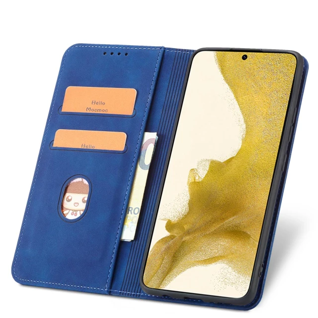 Чохол-книжка HRT Magnet Fancy Case для Samsung Galaxy S22 Plus Blue (9145576249956)