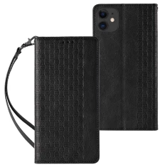 Чохол Hurtel Magnet Strap Case для iPhone 12 Black (9145576250068)