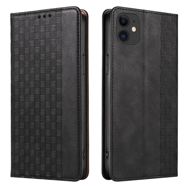 Чехол Hurtel Magnet Strap Case для iPhone 12 Black (9145576250068)
