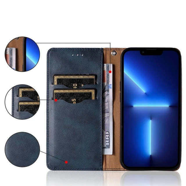 Чохол-книжка HRT Magnet Strap Case для Samsung Galaxy A13 5G Blue (9145576250433)