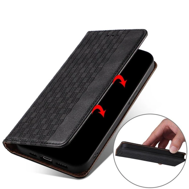Чохол-книжка HRT Magnet Strap Case для Xiaomi Redmi Note 11 Pro Black (9145576250549)
