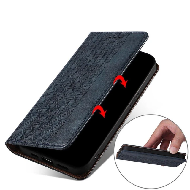 Чохол-книжка HRT Magnet Strap Case для Xiaomi Redmi Note 11 Pro Blue (9145576250556)