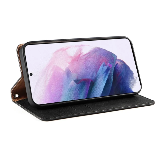 Чехол-книжка HRT Magnet Strap Case для Samsung Galaxy S22 Plus Black (9145576250624)