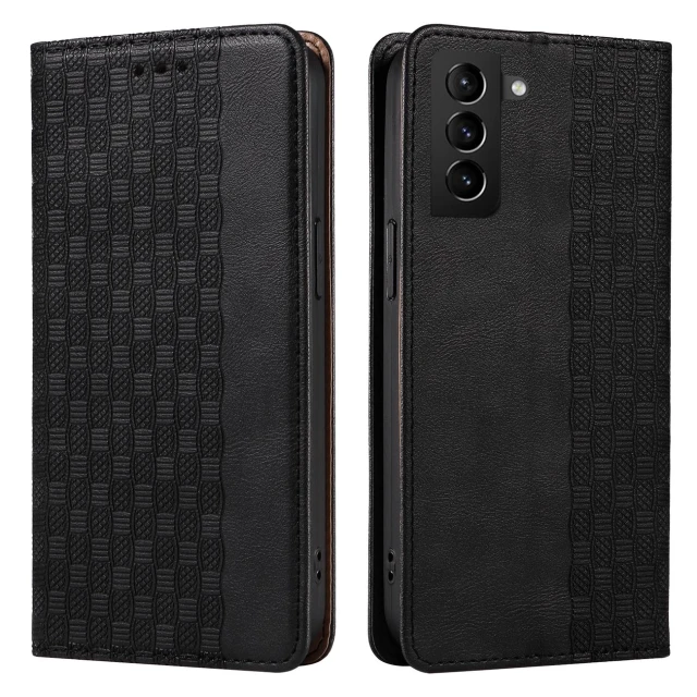 Чехол-книжка HRT Magnet Strap Case для Samsung Galaxy S22 Plus Black (9145576250624)