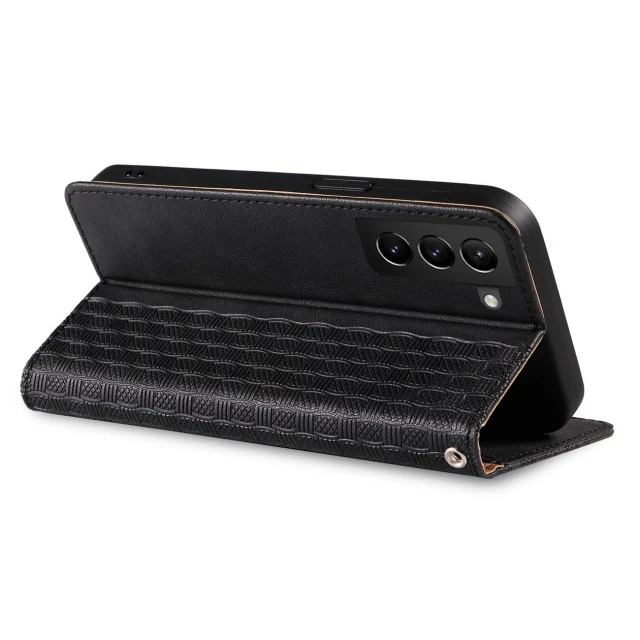 Чехол-книжка HRT Magnet Strap Case для Samsung Galaxy S22 Plus Black (9145576250624)