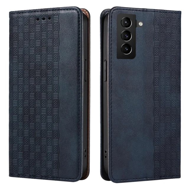 Чохол-книжка HRT Magnet Strap Case для Samsung Galaxy S22 Plus Blue (9145576250631)