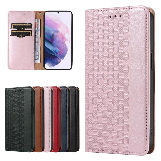 Чохол-книжка HRT Magnet Strap Case для Samsung Galaxy S22 Plus Pink (9145576250648)