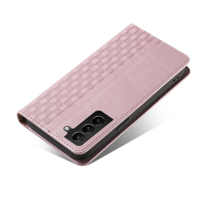 Чохол-книжка HRT Magnet Strap Case для Samsung Galaxy S22 Plus Pink (9145576250648)