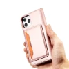 Чохол Hurtel Magnet Card Case для iPhone 12 Pro Pink (9145576250808)