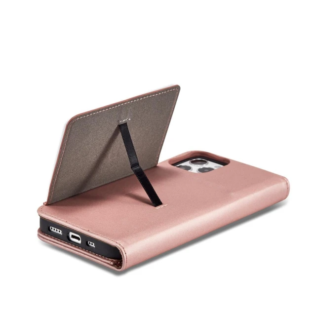 Чохол Hurtel Magnet Card Case для iPhone 12 Pro Pink (9145576250808)