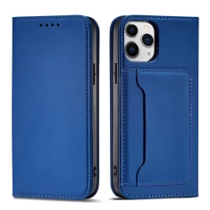 Чехол Hurtel Pouch Card Wallet для iPhone 12 Pro Max Blue (9145576250839)