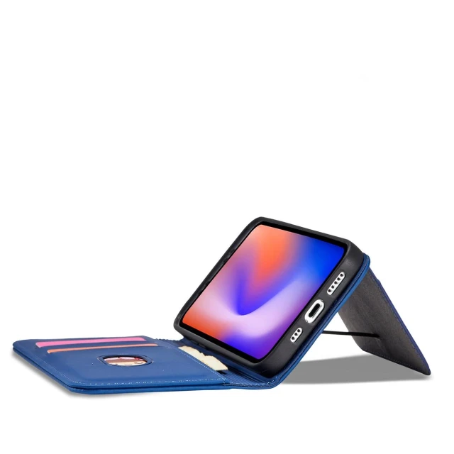 Чохол Hurtel Pouch Card Wallet для iPhone 12 Pro Max Blue (9145576250839)