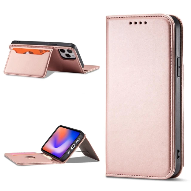 Чохол Hurtel Pouch Card Wallet для iPhone 12 Pro Max Pink (9145576250846)