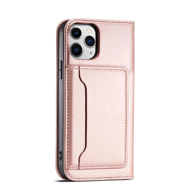 Чохол Hurtel Pouch Card Wallet для iPhone 12 Pro Max Pink (9145576250846)